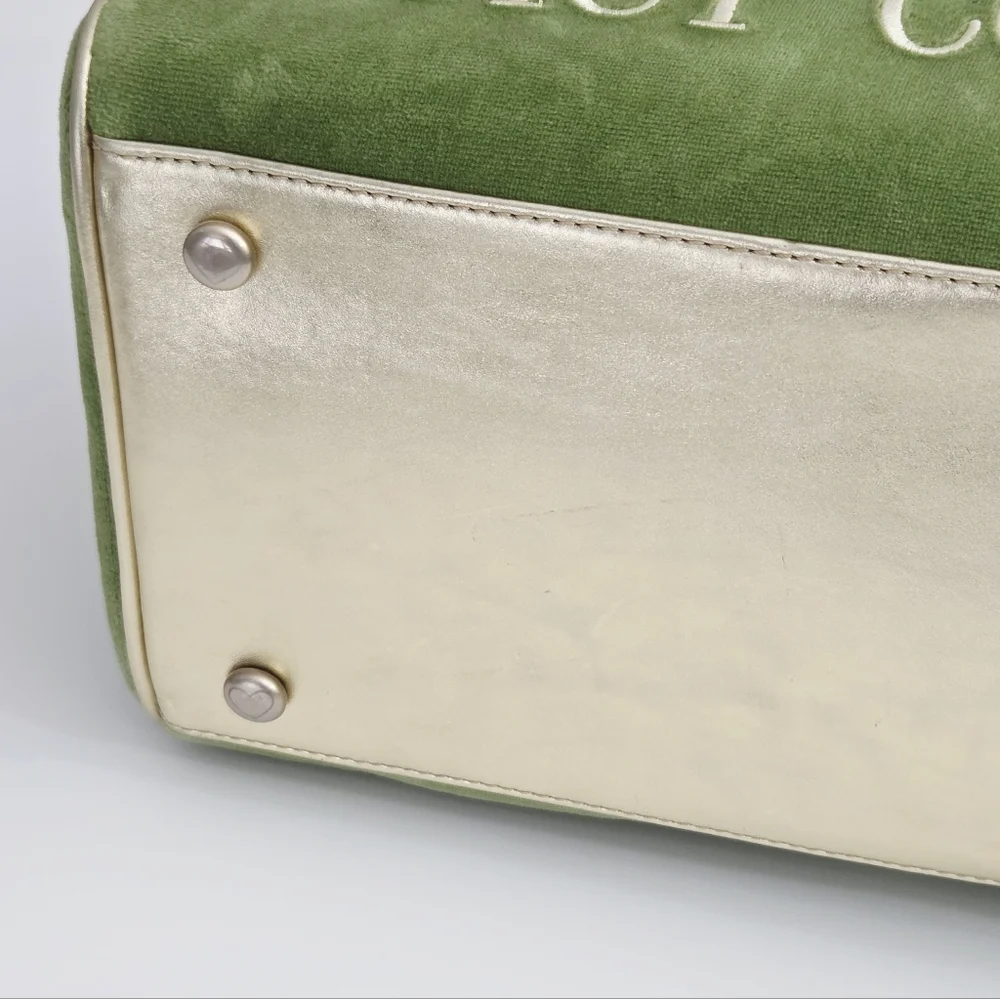 EXCELLENT VINTAGE JUICY COUTURE BOWLER BAG